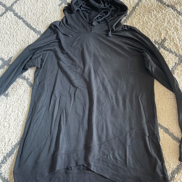 Thin cowl neck sweatshirt - Picture 1 of 4